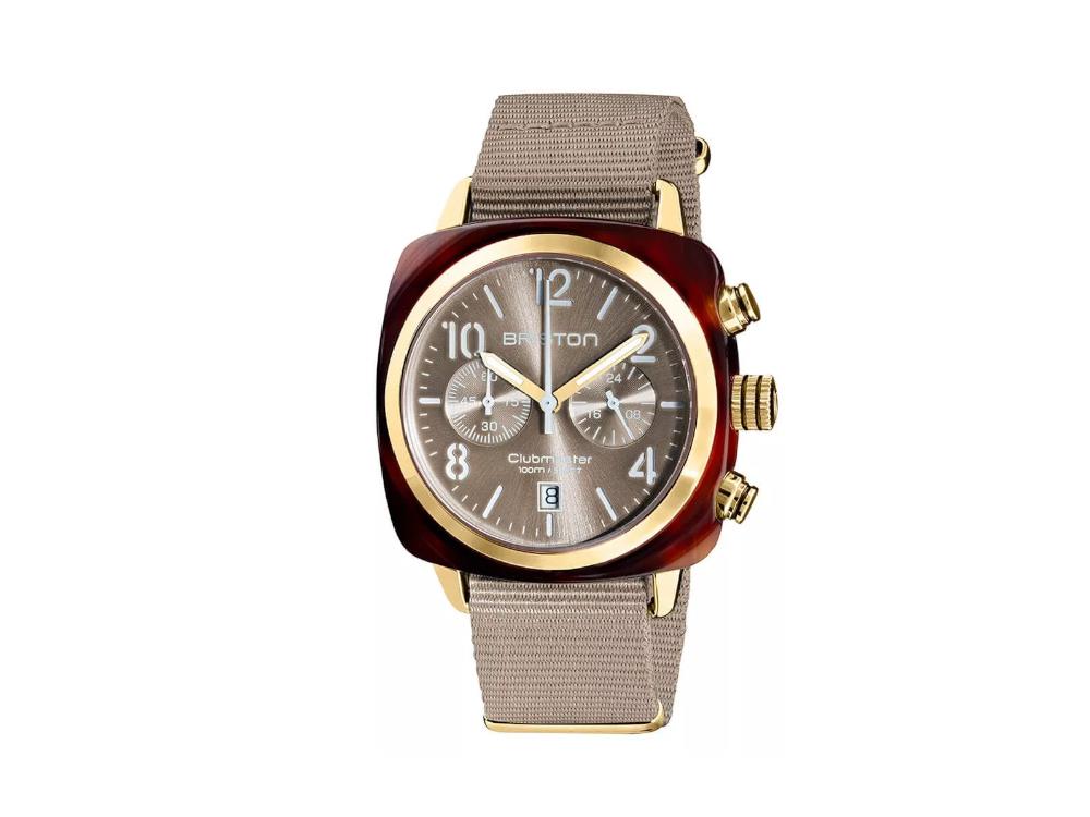 Reloj de Cuarzo Briston Clubmaster Classic, Gris, 40 mm, 19140.PYA.T.30.NT
