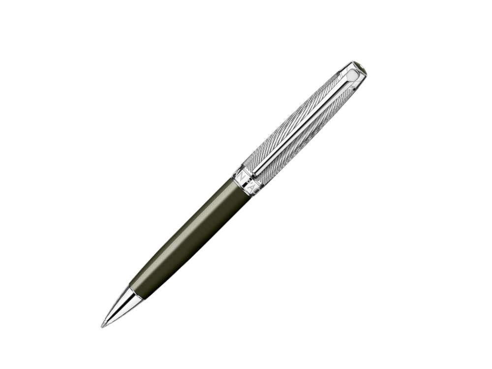 Bolígrafo Caran d'Ache Léman Terre d’Ombre, Laca, Verde, 4789.016,