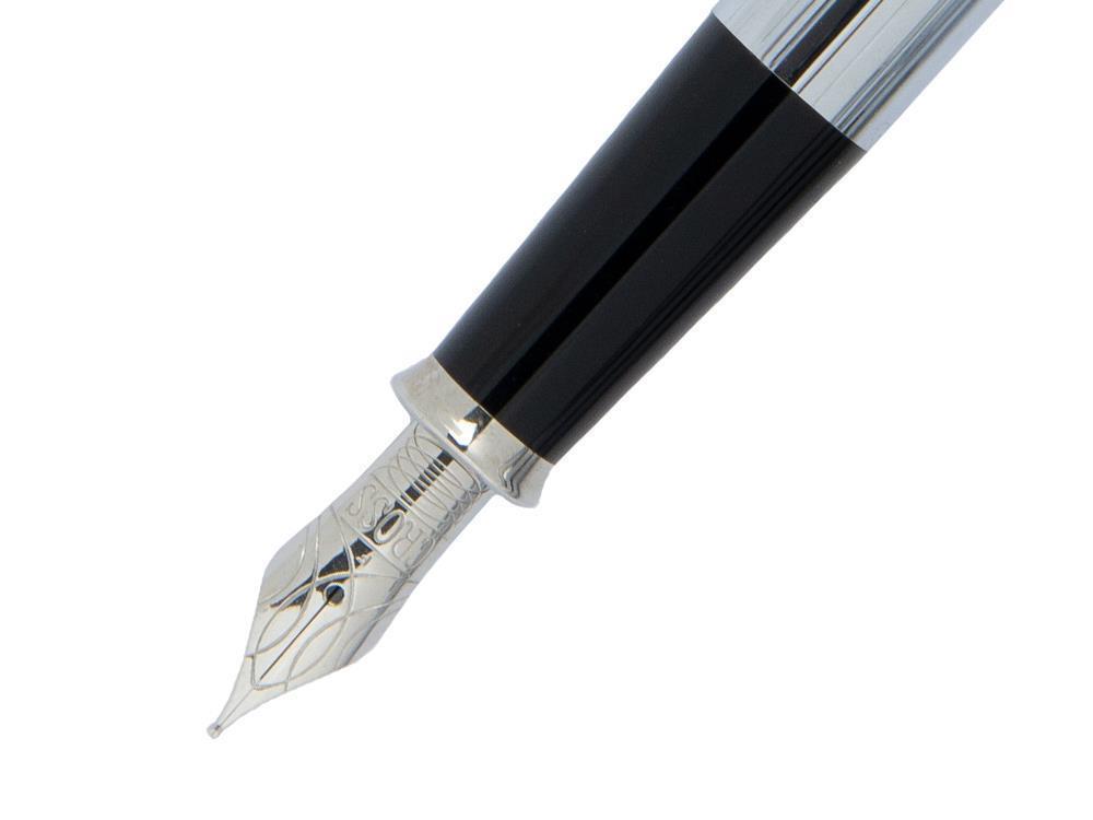Pluma Estilográfica Cross Townsend, Cromo, Plata, Pulido, Resina, 536