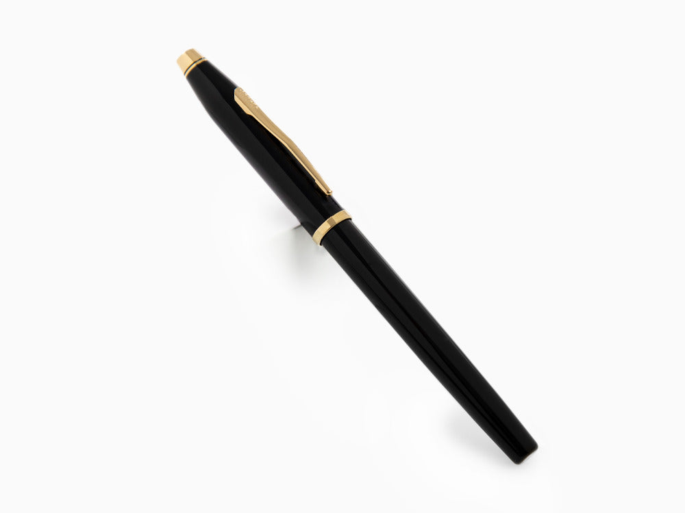 Roller Cross Century II, Laca, Negro, Bañado en Oro 23K, 414-1