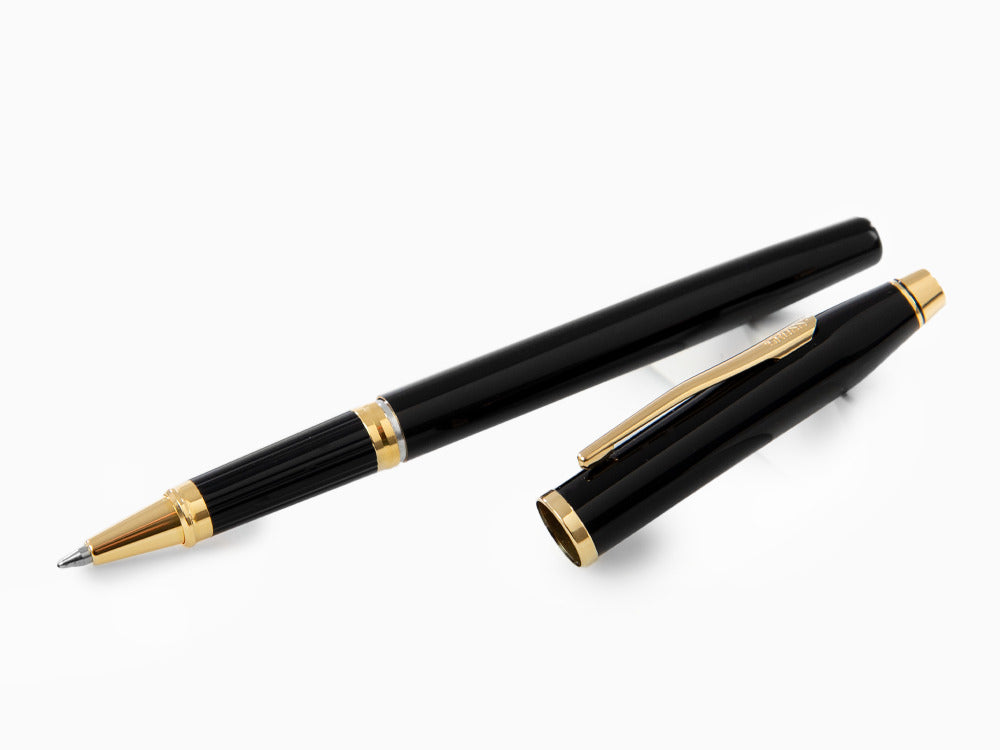Roller Cross Century II, Laca, Negro, Bañado en Oro 23K, 414-1
