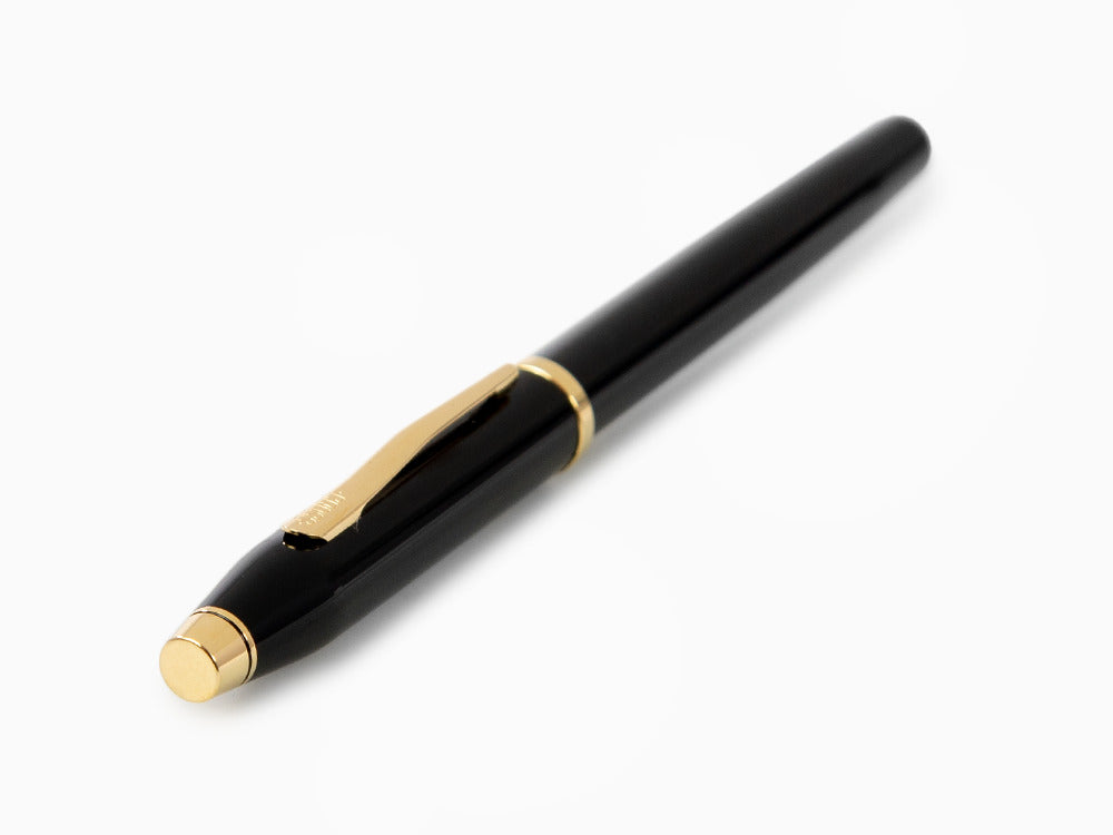 Roller Cross Century II, Laca, Negro, Bañado en Oro 23K, 414-1