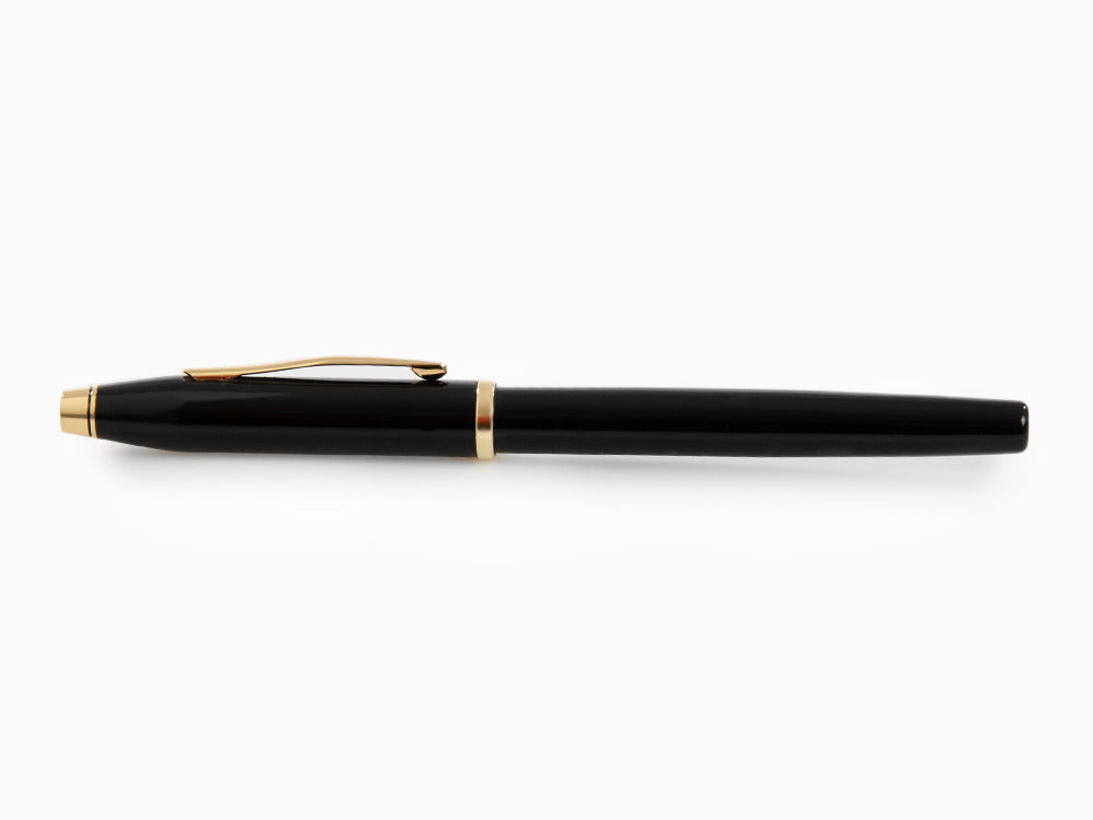 Roller Cross Century II, Laca, Negro, Bañado en Oro 23K, 414-1