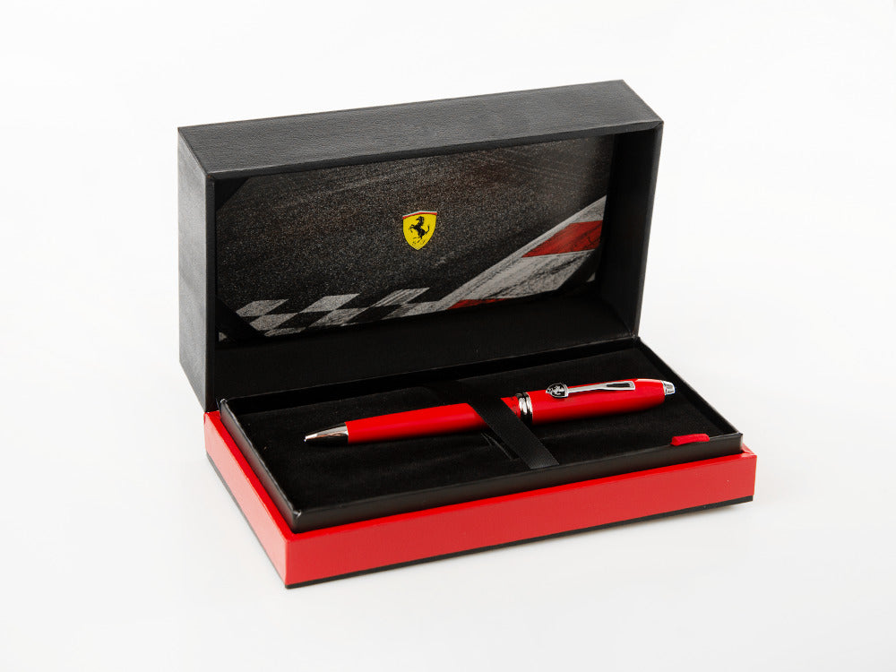 Bolígrafo Cross Ferrari Townsend, Laca, Rojo, Pulido, Adornos Rodio, FR0042-57