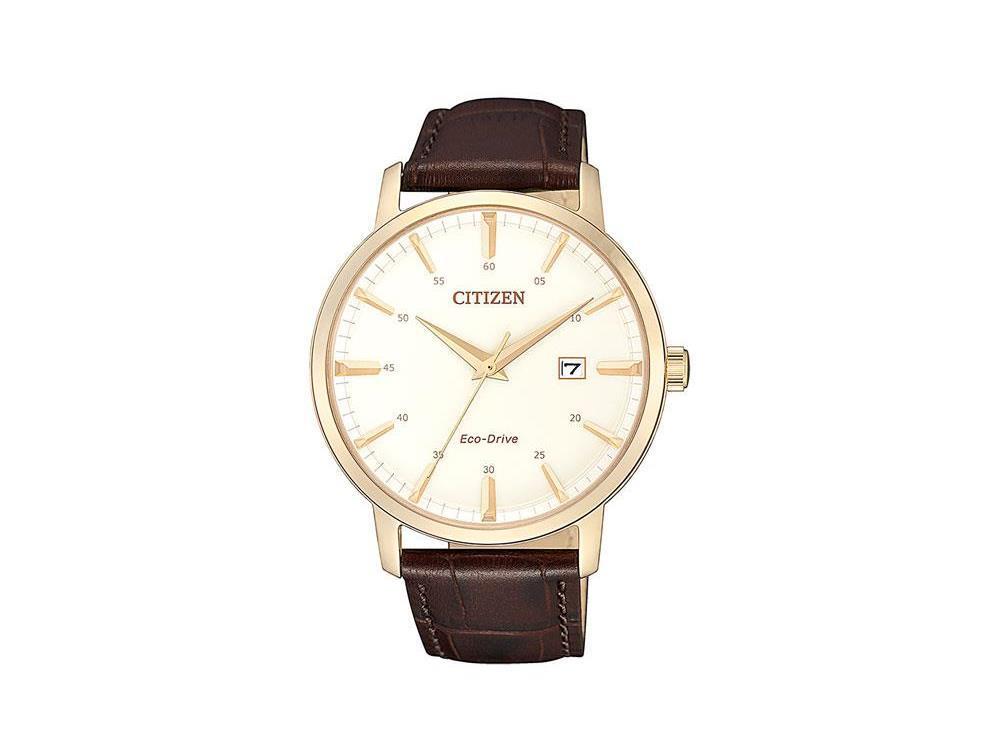 Reloj de Cuarzo Citizen OF, Eco Drive E111, 40 mm, Correa de piel, BM7463-12A