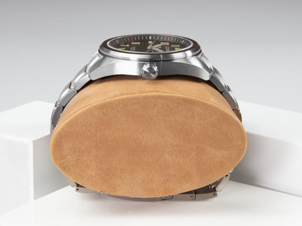 Reloj de Cuarzo Citizen Super Titanium, Eco Drive E101, 42 mm, Negro, BM8560-88E