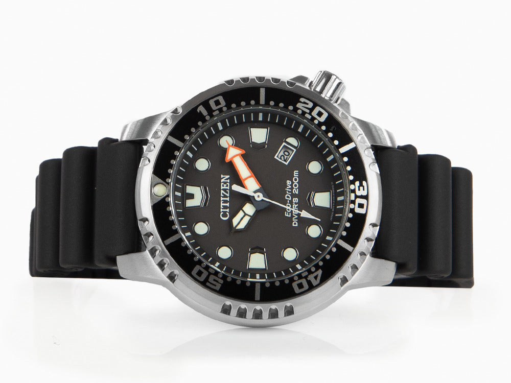 Reloj de Cuarzo Citizen Promaster, Eco Drive, 44 mm, Negro, 20 atm, BN0150-10E