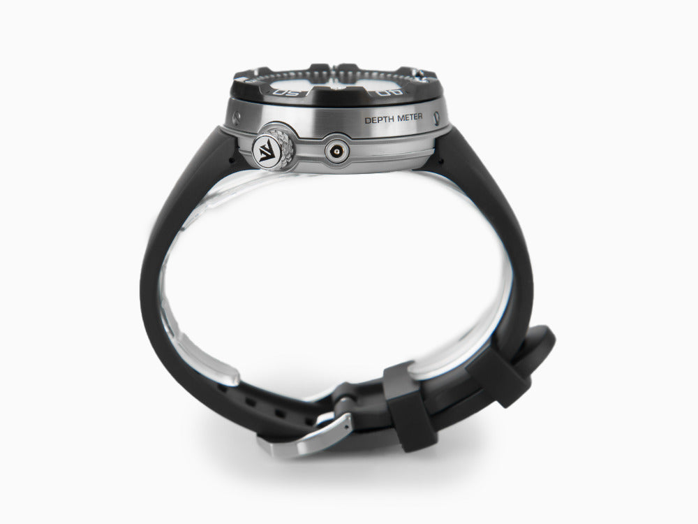 Reloj de Cuarzo Citizen Promaster Aqualand, Eco Drive, Negro, 20atm, BN2024-05E