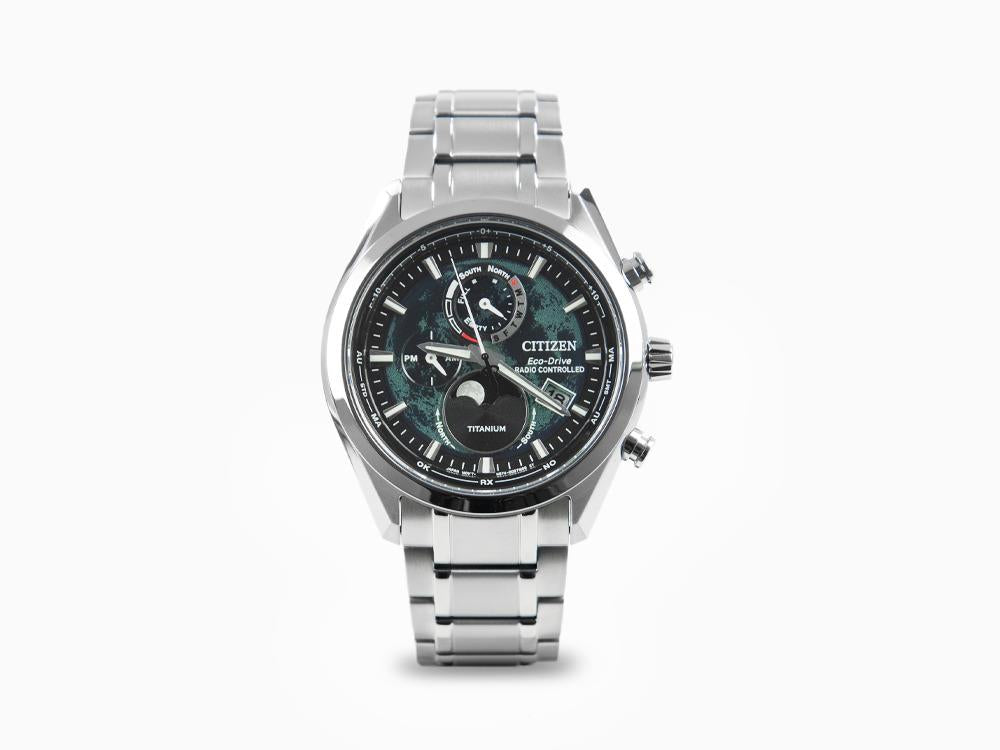 Reloj de Cuarzo Citizen Tsuki-Yomi Radio Controlled, H874, Verde, BY1010-81X