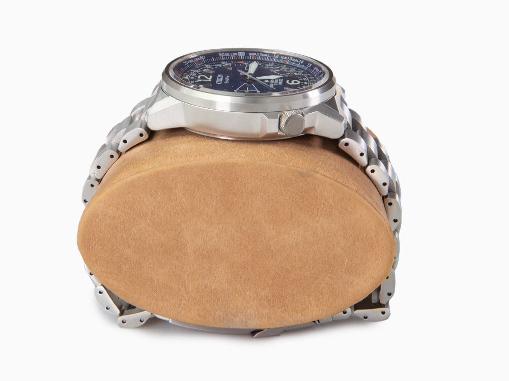 Reloj de Cuarzo Citizen Radio Controlled Pilot Super Titanium, Azul, CB0230-81L