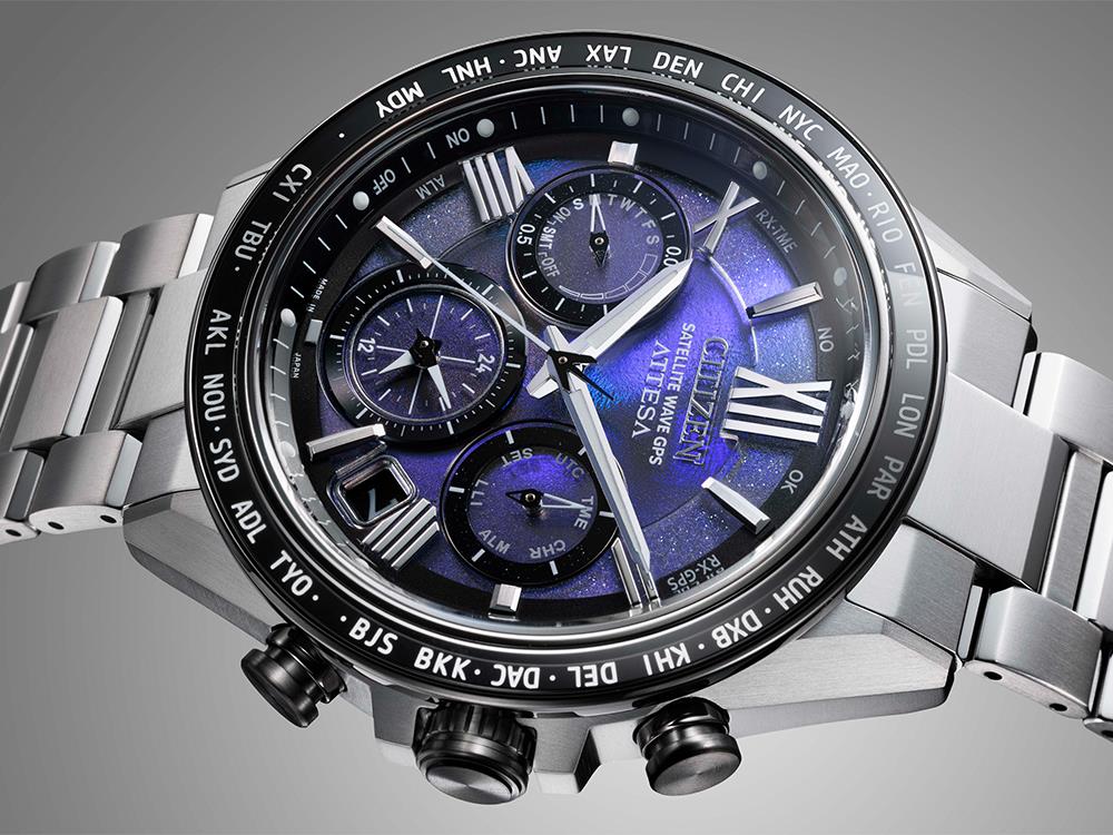 Reloj de Cuarzo Citizen Satellite Wave Attesa, Edición Limitada, CC4075-50L