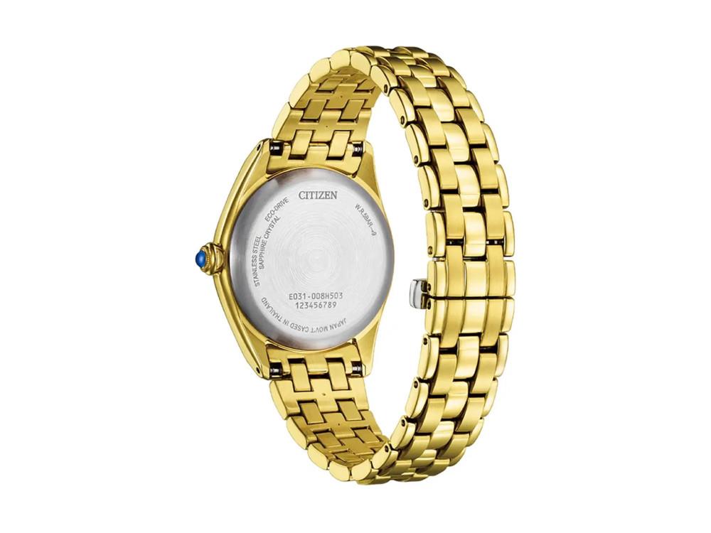 Reloj de Cuarzo Citizen Lady, Eco Drive E031, 33 mm, Azul, EM1142-84L