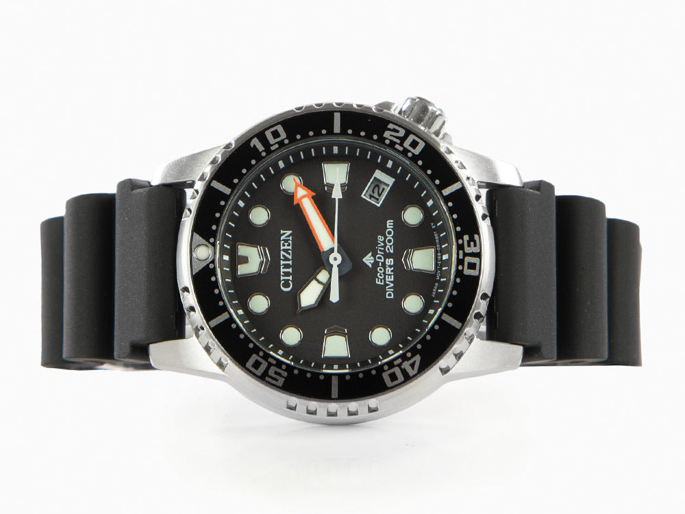 Reloj de Cuarzo Citizen Promaster Aqualand I, 36.5 mm, Negro, 20 atm, EO2020-08E