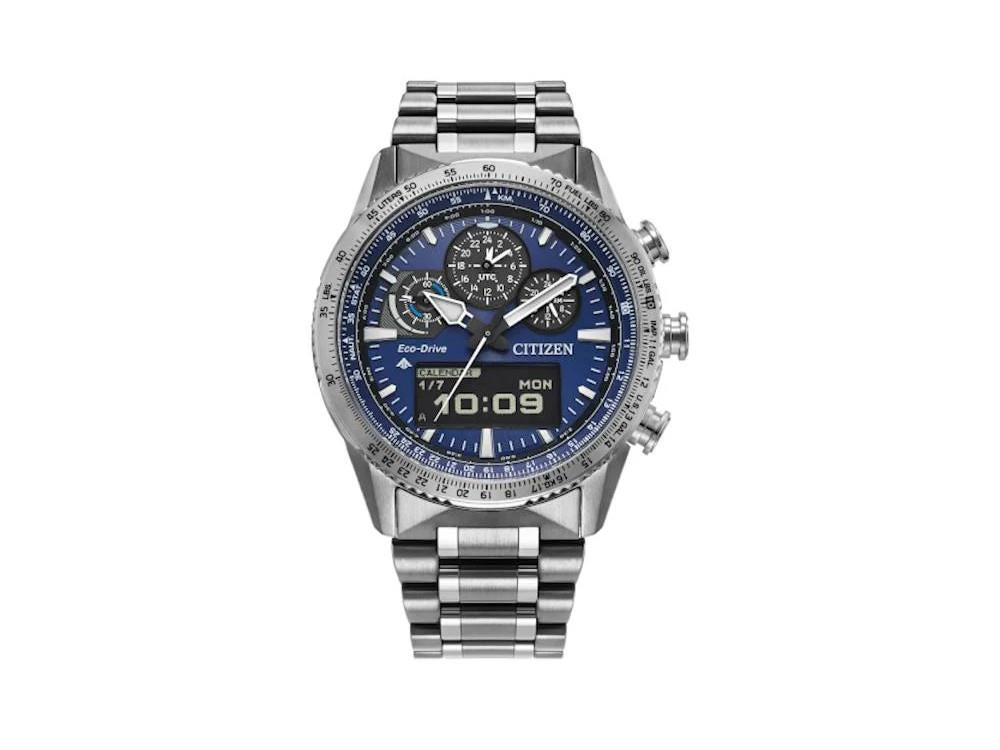 Reloj de Cuarzo Citizen Promaster Sky Pilot U830, 40 mm, Azul, JV2000-51L