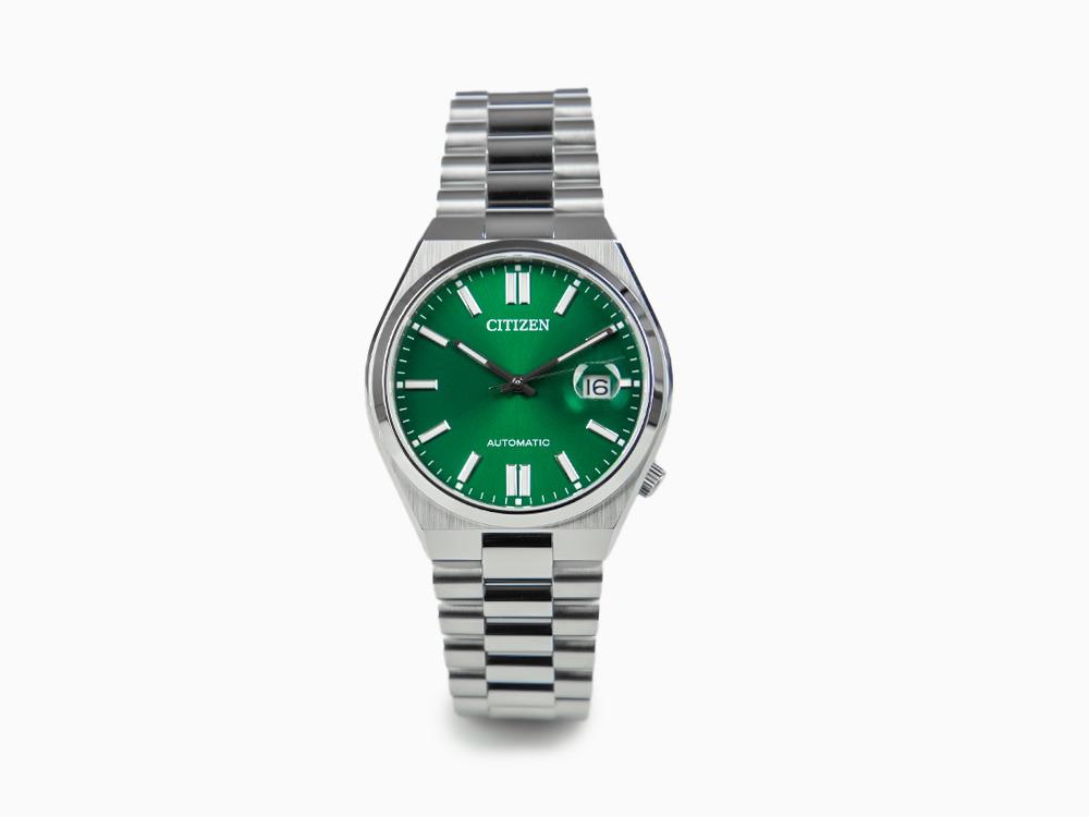 Reloj Automático Citizen Tsuyosa, Citizen 8210, 40 mm, Verde, NJ0150-81X