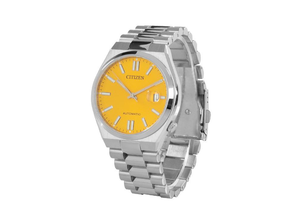 Reloj Automático Citizen Tsuyosa, Citizen 8210, 40 mm, Amarillo, NJ0150-81Z