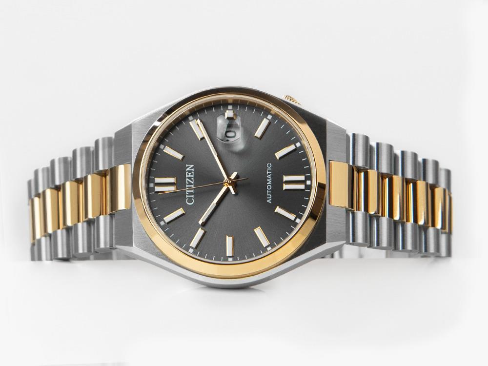 Reloj Automático Citizen NJ0150 Series Tsuyosa, PVD, 40 mm, Negro, NJ0154-80H