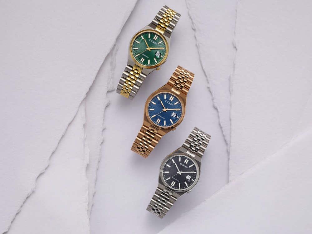 Reloj Automático Citizen Tsuyosa 60, 8310, 40 mm, Verde, NK0024-54X