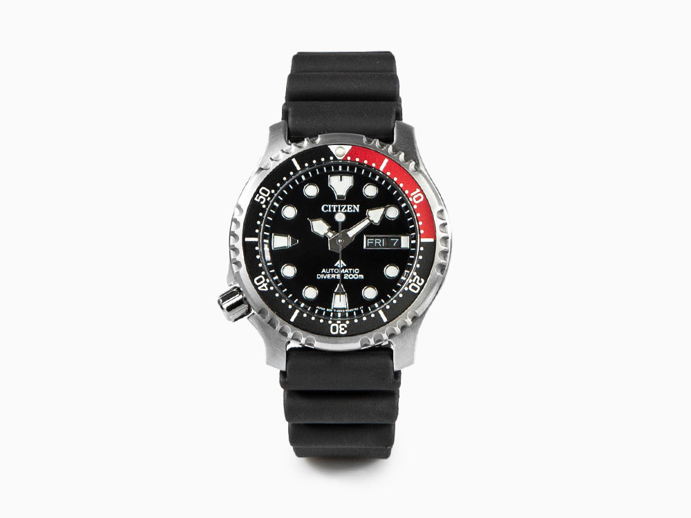 Reloj Automático Citizen Promaster, Negro, 42 mm, 20 atm, NY0085-19E