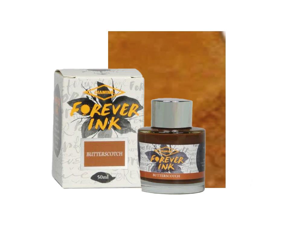 Tintero Diamine Forever Ink - Tinta Permanente Butterscotch, Marrón