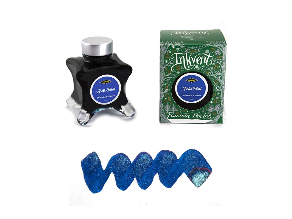 Tintero Diamine Arctic Blast Ink Vent Green, 50ml, Chameleon & Sheen