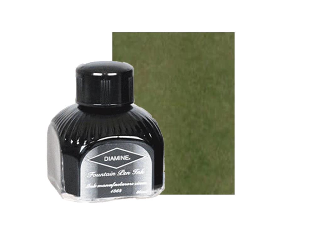 Tintero Diamine Classic Green, 80ml, Botella de cristal italiano