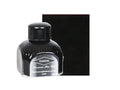 Tintero Diamine Jet Black, 80ml., Botella de cristal italiano