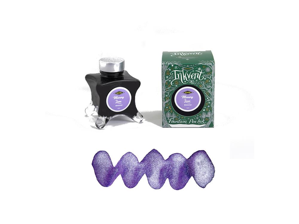 Tintero Diamine Memory Lane Ink Vent Green, 50ml, Shimmer