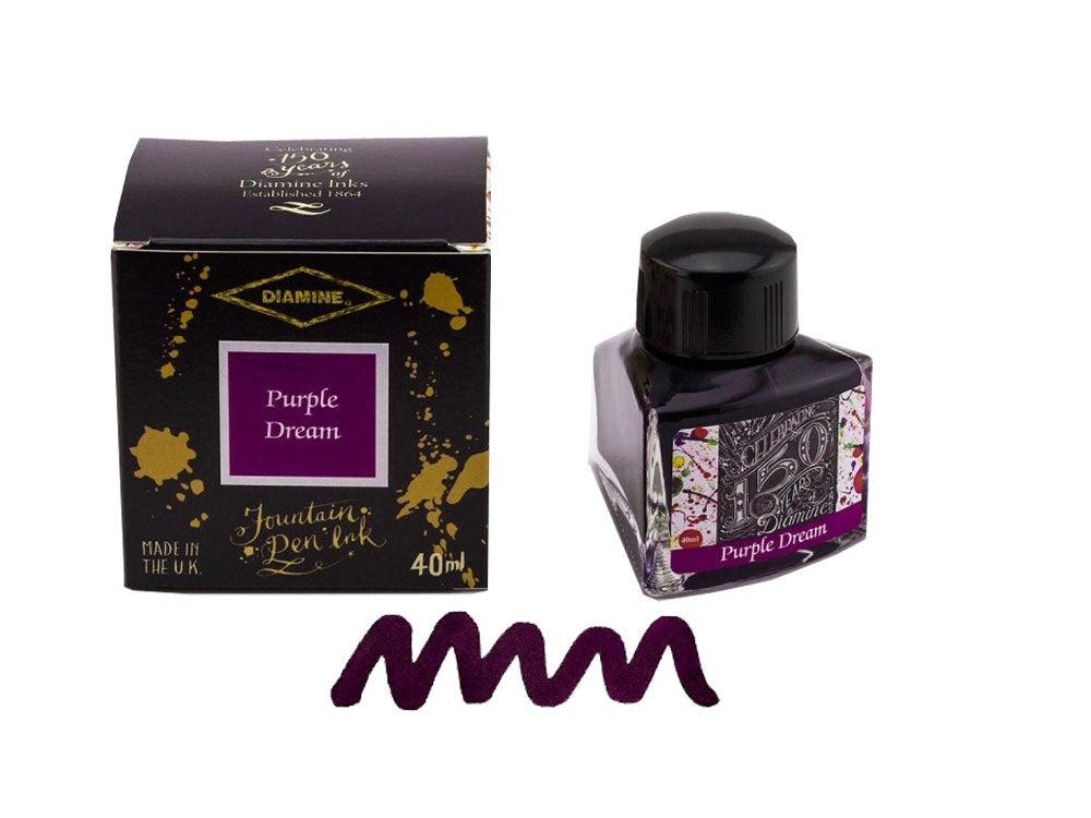 Tintero Diamine, 40ml., Purple Dream, Cristal