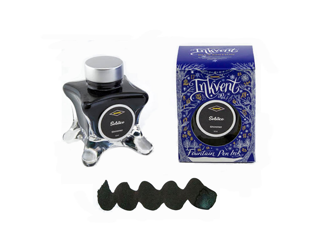 Tintero Diamine Solstice, Ink Vent Blue, 50ml, Verde
