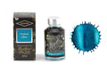 Tintero Diamine Shimmering Tropical Glow, 50ml, Azul, Cristal