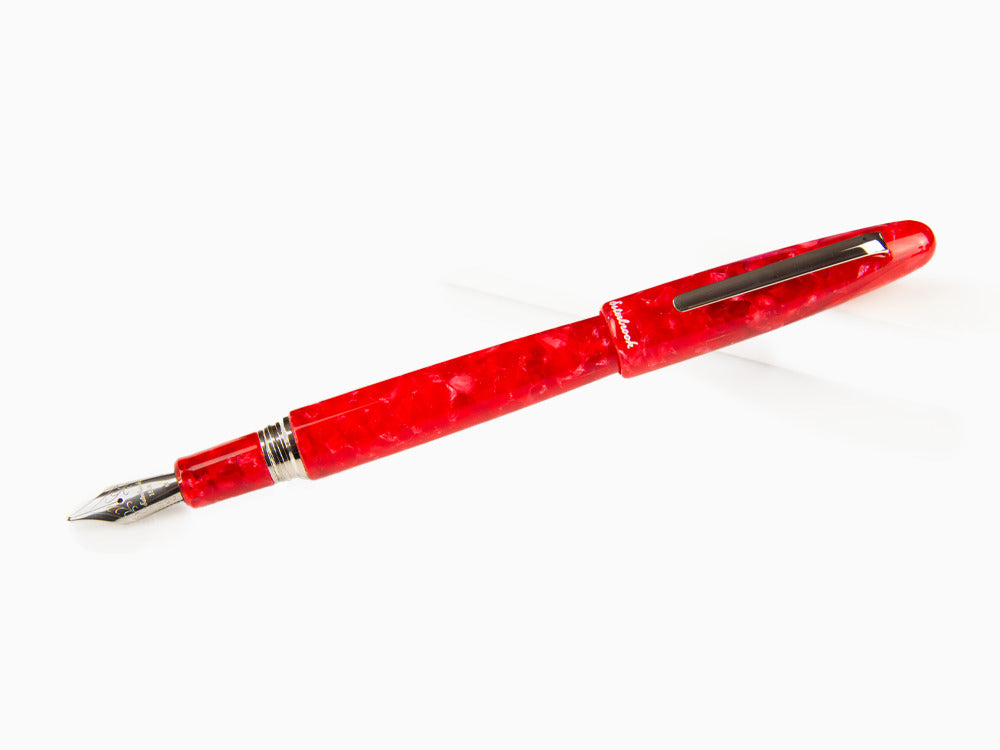 Pluma Estilográfica Esterbrook Estie Oversize Maraschino, Rojo, E496