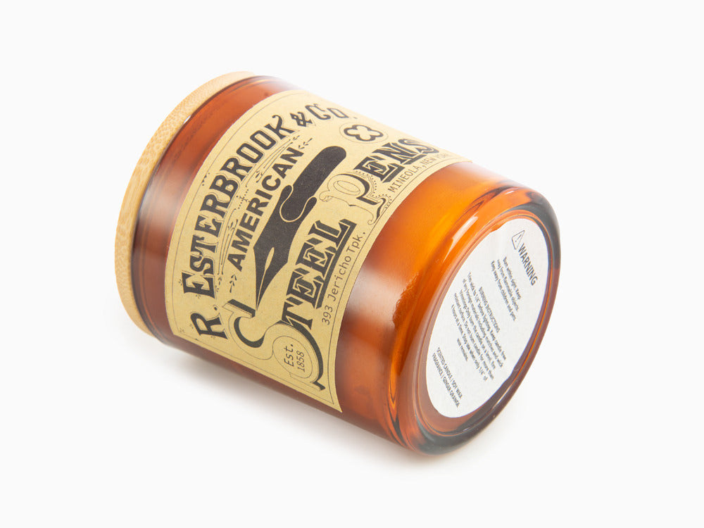 Tintero Esterbrook, Naranja, Cristal, ECANDLE-GO