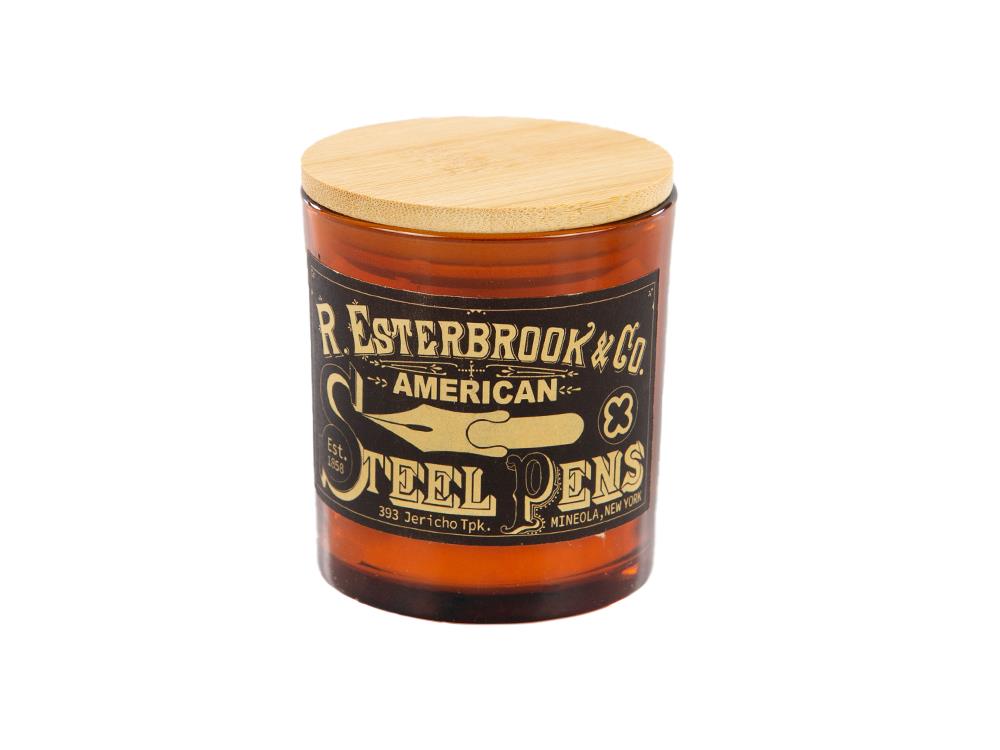 Vela Té verde Esterbrook, Negro, Cristal, ECANDLE-GT