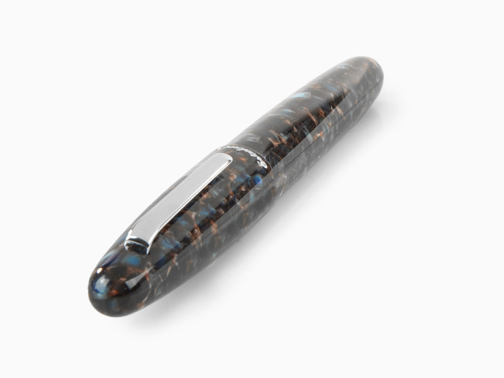 Estilográfica Esterbrook Estie Oversize Nouveau Bleu, Paladio, ENB136