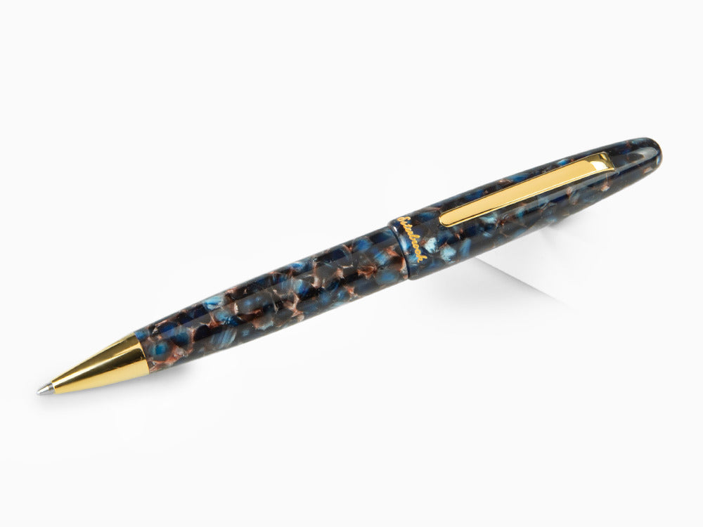 Bolígrafo Esterbrook Estie Nouveau Bleu, Resina, PVD Oro, ENB159