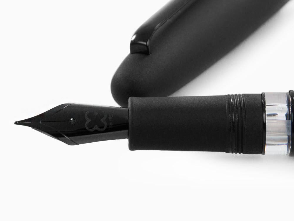 Pluma Estilográfica Esterbrook Estie Piston Raven Black Matte, ERVN266
