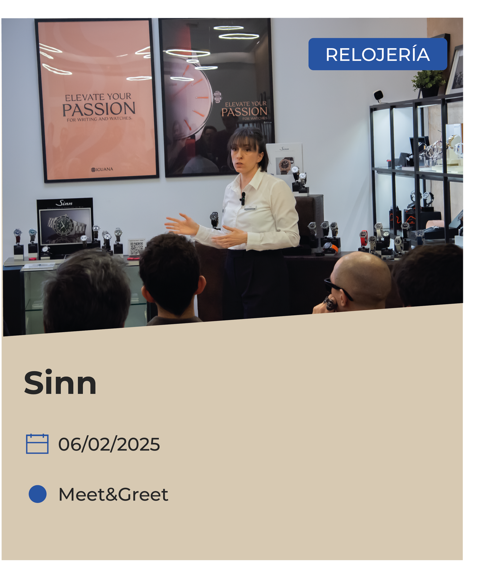 Tienda de relojes exclusivos en Madrid