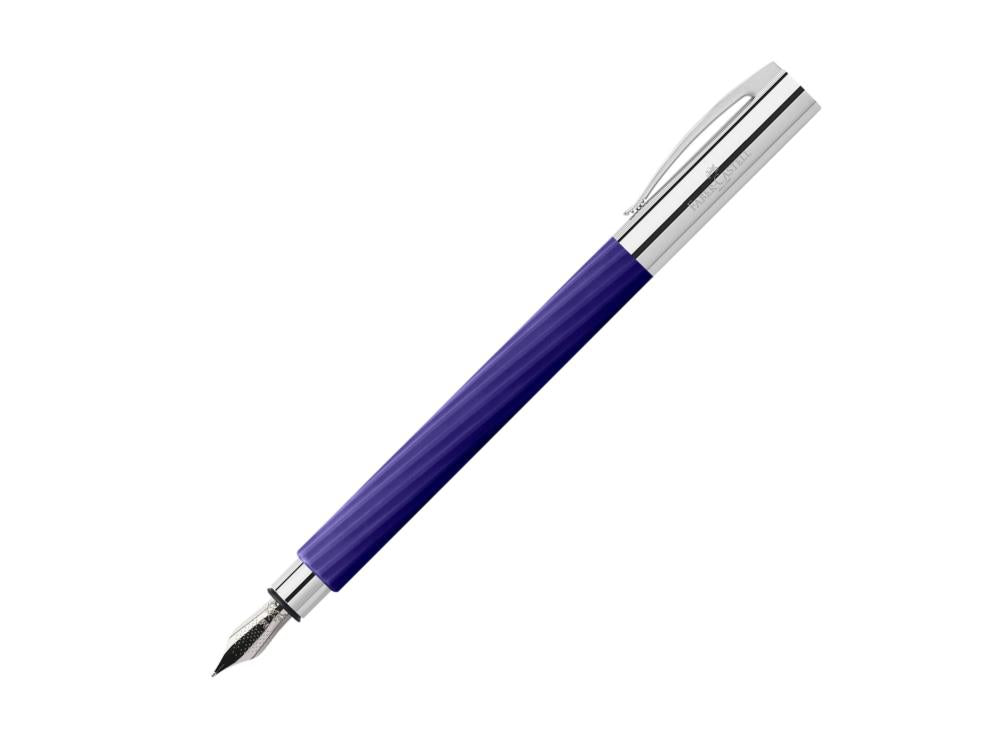 Pluma Estilográfica Faber-Castell Ambition Midnight Mauve, Resina 147780