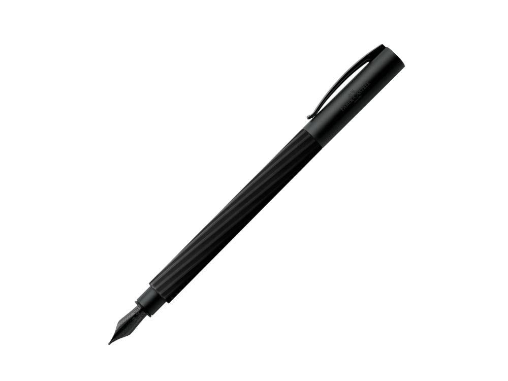 Pluma Estilográfica Faber-Castell Ambition, Resina, Negro, 147790