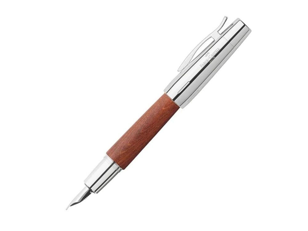 Pluma Estilográfica Faber-Castell E-Motion, Madera, Marrón, 148200