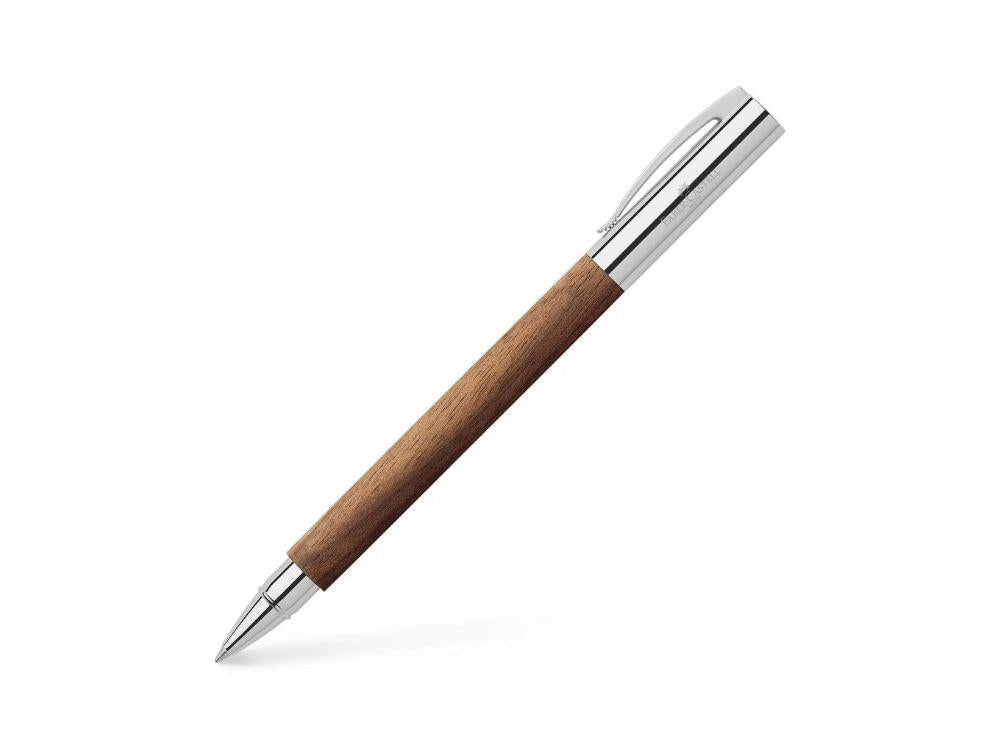 Roller Faber-Castell Ambition Nogal, Madera, Metal, Marrón, 148585