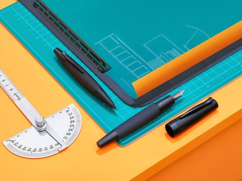 Estilográfica Faber-Castell E-Motion Pure Black, Negro mate, 148620