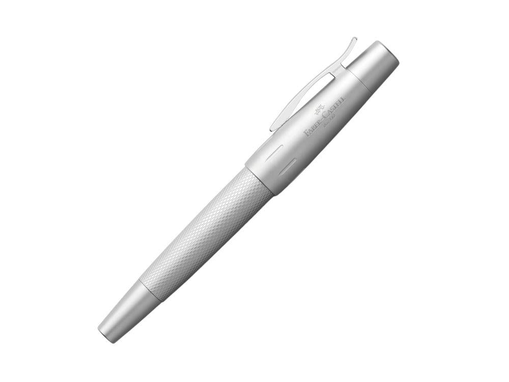 Pluma Faber-Castell E-Motion Pure Silver, Metal, Plata, 148670