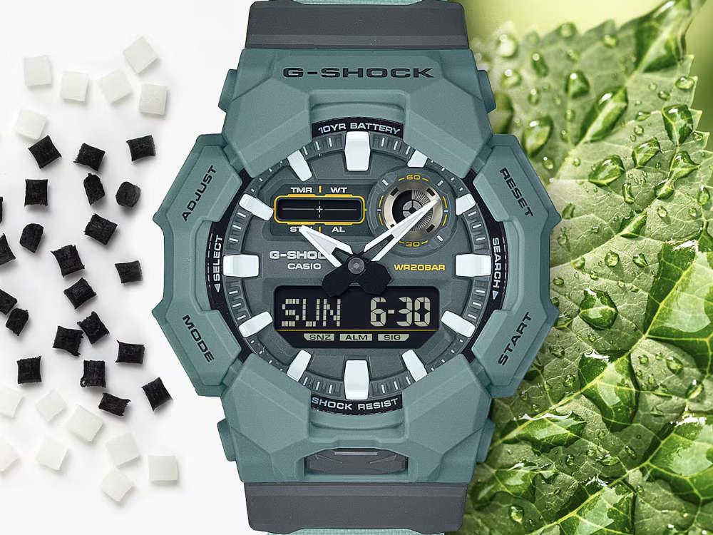 Reloj de Cuarzo G-SHOCK Casio Classic, Verde, 52 mm, GA-010CE-2AER