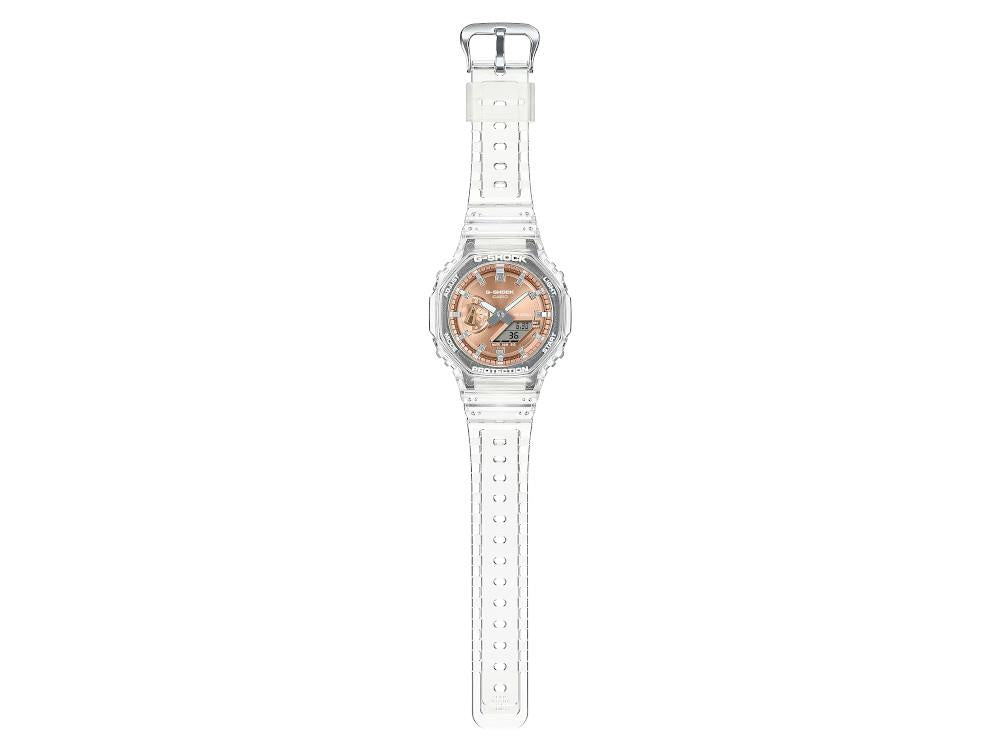 Reloj de Cuarzo G-SHOCK Casio Classic Bright Metallic, Oro rosa, GA-2100BM-7A5ER