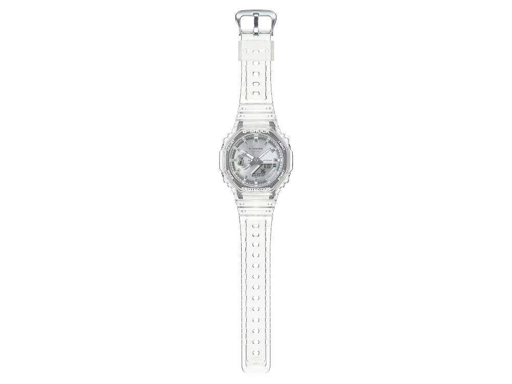 Reloj de Cuarzo G-SHOCK Casio Classic Bright Metallic, Plata, GA-2100BM-7A8ER