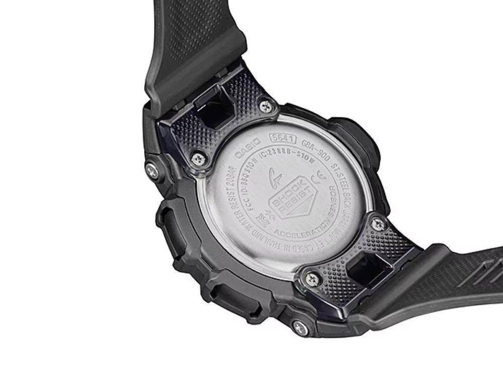Reloj de Cuarzo G-SHOCK Casio G-Squad, Resina, Negro, GBA-900-1AER
