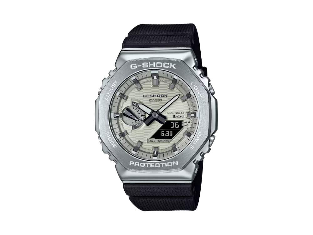 Reloj de Cuarzo G-SHOCK Casio G-Steel, 49.3mm × 44.4mm, GBM-2100A-8BER