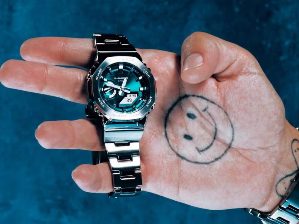 Reloj de Cuarzo G-SHOCK Casio Classic, Verde, 49.3mm × 44.4mm, GM-2110D-3A1ER